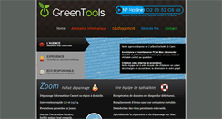 Desktop Screenshot of greentools.fr