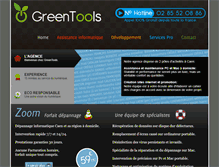 Tablet Screenshot of greentools.fr